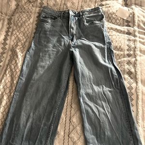 blue jeans, size 28, from h and m, in good condition
